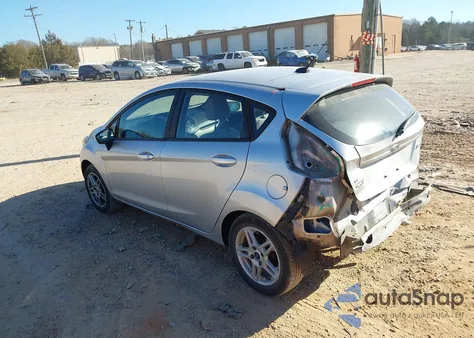 2017 Ford Fiesta Se из США, поврежденный, VIN 3FADP4EJ5HM123653